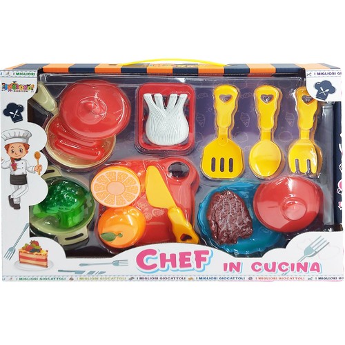 Kit cuoco chef giocattoli - cuoco,