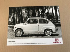 SEAT 600 Press Photograph 