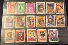 francobolli personaggi famosi