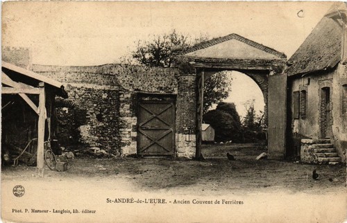 Cpa andré eure - st-andrÉ-de-l'eure,