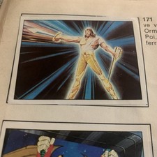 FIGURINA N.171 DALTANIOUS  ALBUM PANINI 1981 ORIGINALE OTTIMA DA RECUPERO