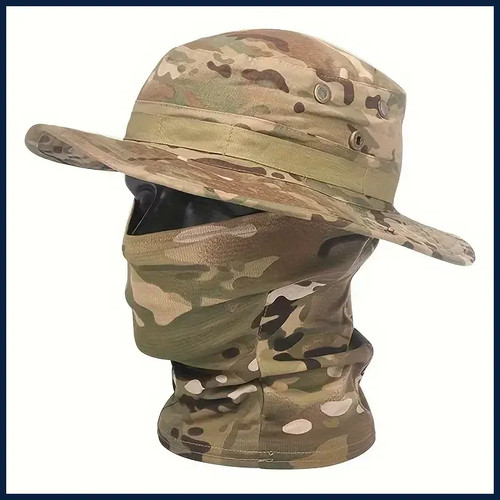 Cappello mimetico boonie - mimetico, con