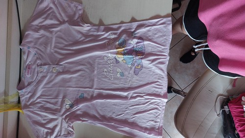 Maglietta rosa girl pigiama - maglietta,