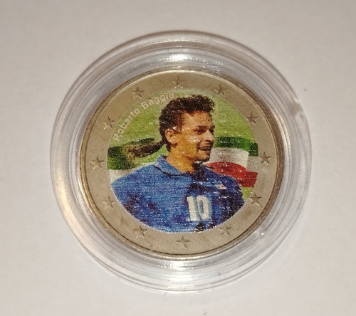 Moneta euro roberto baggio - euro,