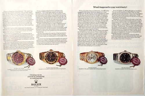 Pubblicità rolex explorer - rolex, gmt