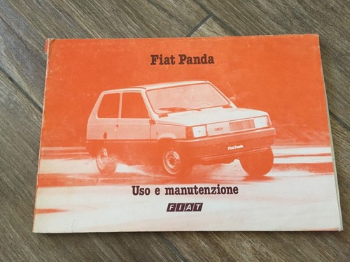Fiat panda 1983 manuale - fiat,