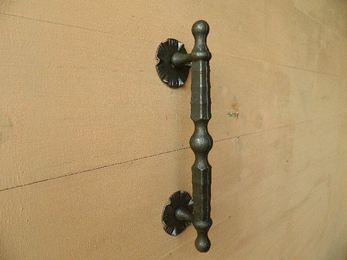 Maniglione ferro battuto - ferro,