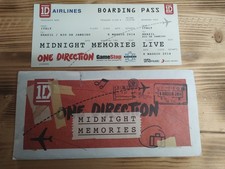 One Direction Ticket Midnight