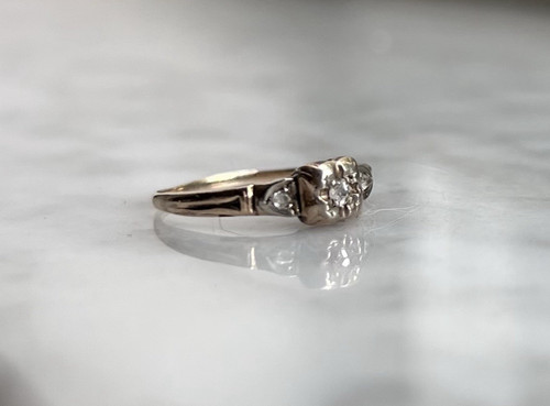 Anello fidanzamento vintage - anello,