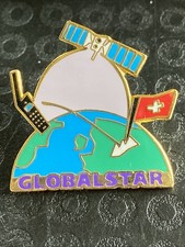 Pin’s Télécommunications Satellite Globalstar Signé PD