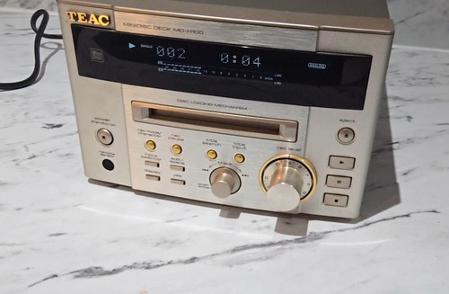 Teac h100 minidisc deck - teac,