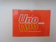 LIBRETTO PLANCIA PORTASTRUMENTI *FIAT UNO* - LEGGI