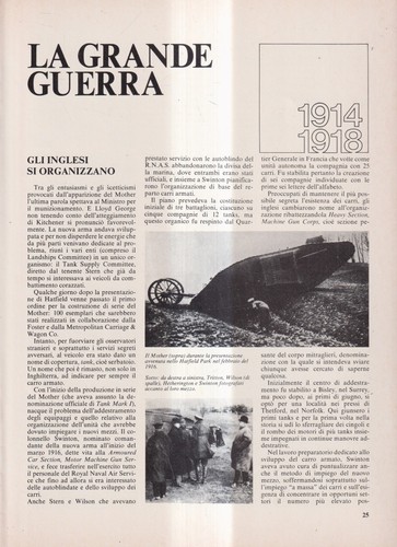Storia dei mezzi corazzati - dei,