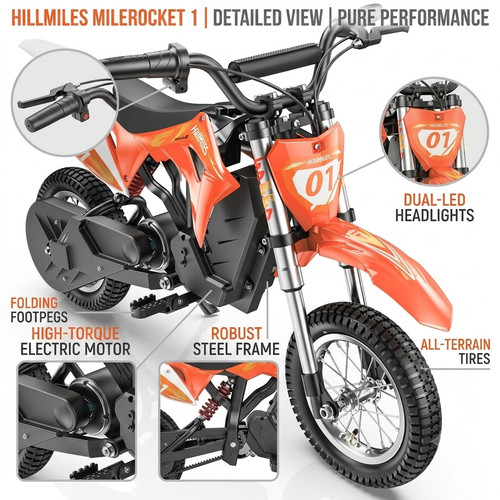 Hillmiles milerocket dirt - hillmiles, 12''