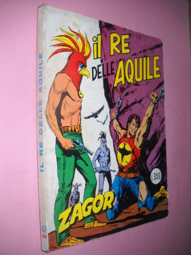 Zagor scritta rossa numero - rossa,