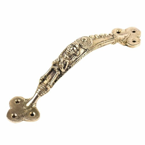 Maniglie porta ottone dokra - ottone,