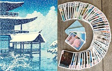 Carte da gioco (Poker Deck 54 carte) arte giapponese vintage di Hasui Kawase 062