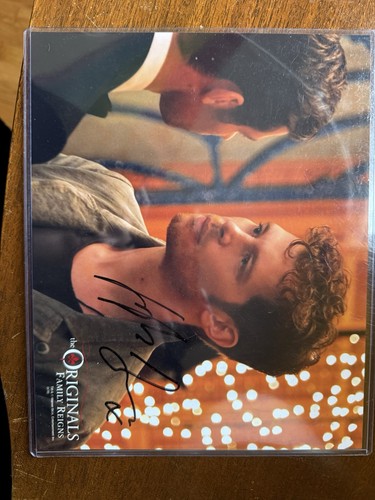 Foto autografata joseph morgan - joseph,
