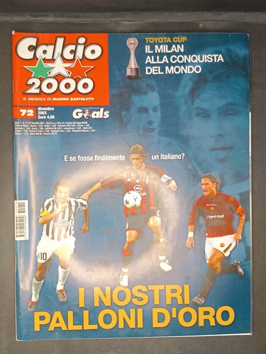 Rivista calcio 2000 palloni - calcio,