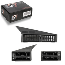 Set 3 griglie di ventilazione riscaldamento cruscotto per Mercedes-Benz 190 W201