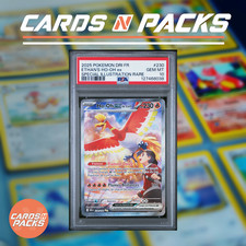Carte Pokemon Ho-Oh ex de Luth 230/182 EV10 Rocket PSA 10 GEM MINT 🇫🇷🔥