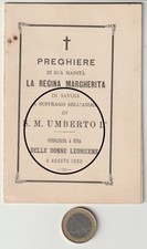 LUTTINO LA REGINA MARGHERITA DI SAVOIA PER S.M. UMBERTO I - 1900 DONNE LEONICENE