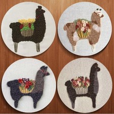Ricamo Punto Croce Alpaca