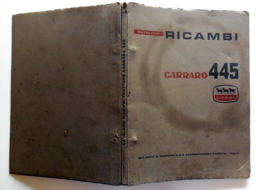 Vintage catalogo ricambi - vintage,