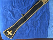 Pianeta Stola Nera VALUTO PROPOSTE Chasuble Prete Casula Velo Manipoli Chiesa