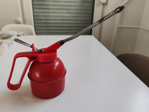 Vintage italian oil can 200ml - oil,