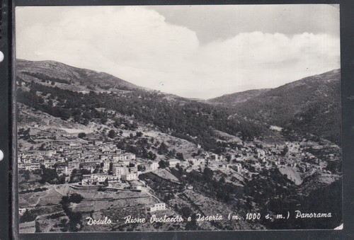 Cartolina desulo rione - desulo,