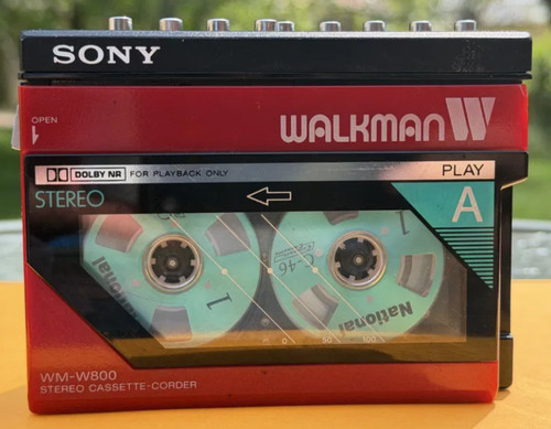 Sony w800 raro walkman - raro,