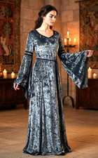 Abito In Velluto Maxibito