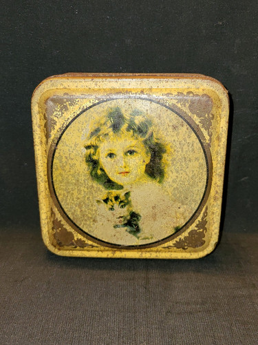 Scatola latta vintage - scatola,