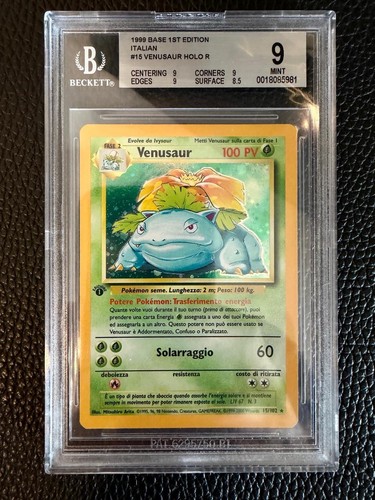 Venusaur set base - venusaur, prima