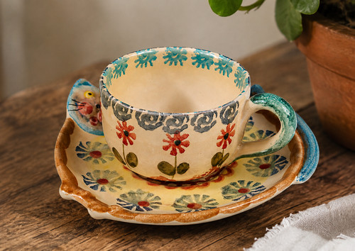 Tazza tè caffè piattino - tazza,