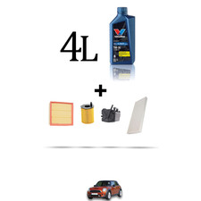 HOFFCAR Kit tagliando 4 FILTRI