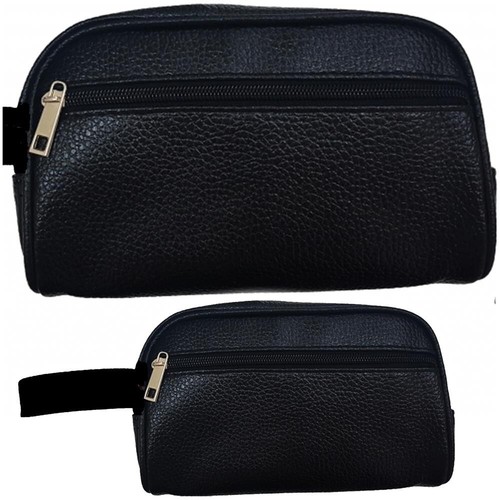 Pochette uomo nero borsello - pochette,