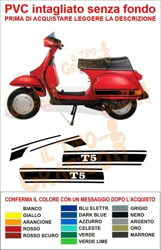 Kit adesivi fregi vespa - kit,