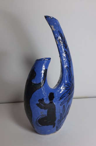Raro vaso scultura - scultura, vintage