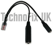 Cavo per cuffie PC jack 3,5 mm, 6p6c modulare RJ11 per Yaesu eg FT-7800 FT-2900