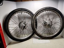 COPPIA RUOTE MOTO MORINI