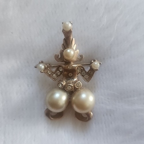 Spilla ballerina tempio