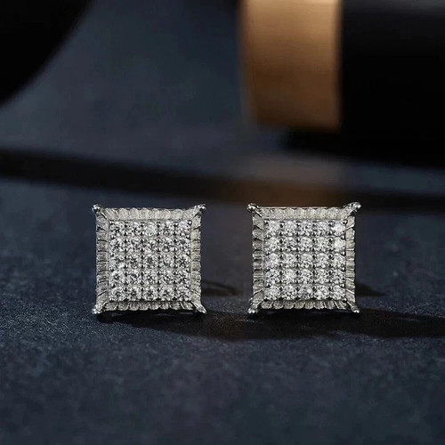 Orecchini solitario diamante