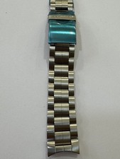 CINTURINO OROLOGIO PELLE "HAMILTON" ACCIAIO  ANSA 20 MM -NUOVO