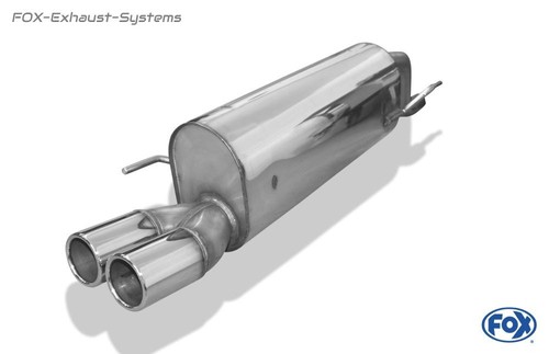 Acciaio inox scarico sportivo - acciaio,