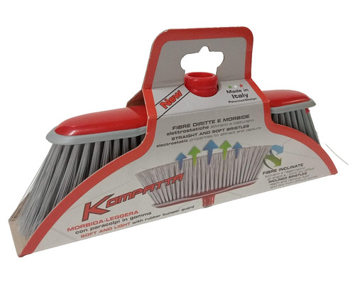 Scopa spazzola con paracolpi - spazzola,