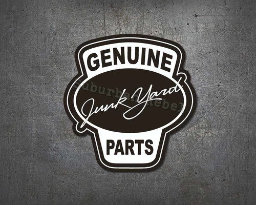 Adesivo junk yard parts - junk,
