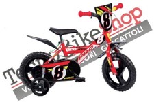 BICICLETTA BAMBINO BAMBINI DINO BIKES MTB PRO CROSS - Taglia 12 Pollici