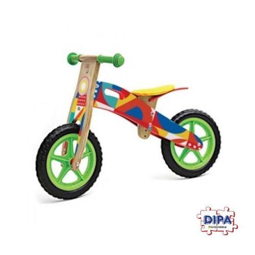 Bici verde legno primi - in,